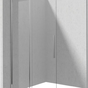 Ścianka prysznicowa walk-in 80 cm – przesuwna