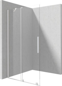Ścianka prysznicowa walk-in 90 cm – przesuwna