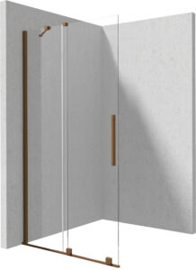 Ścianka prysznicowa walk-in 90 cm – przesuwna