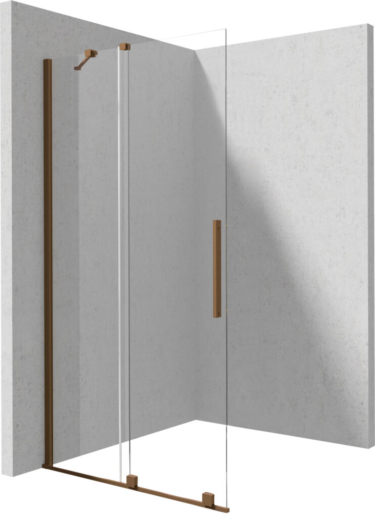 Ścianka prysznicowa walk-in 90 cm – przesuwna