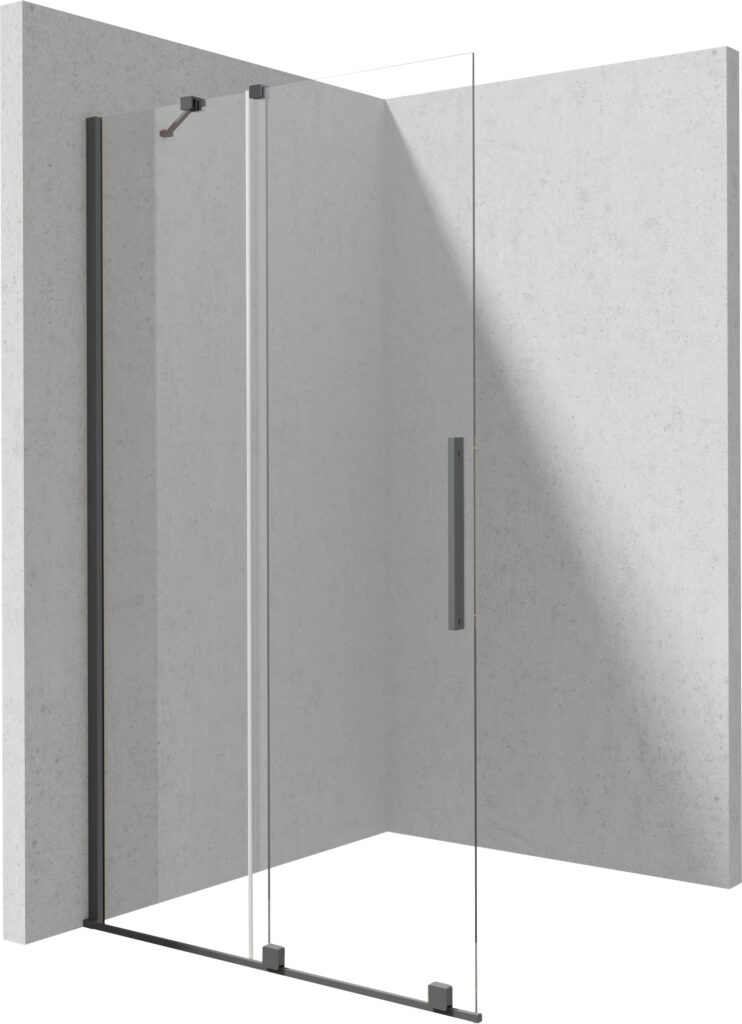 Ścianka prysznicowa walk-in 90 cm – przesuwna