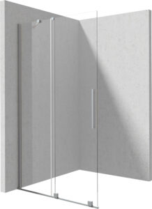 Ścianka prysznicowa walk-in 80 cm – przesuwna