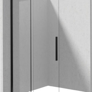 Ścianka prysznicowa walk-in 140 cm – przesuwna