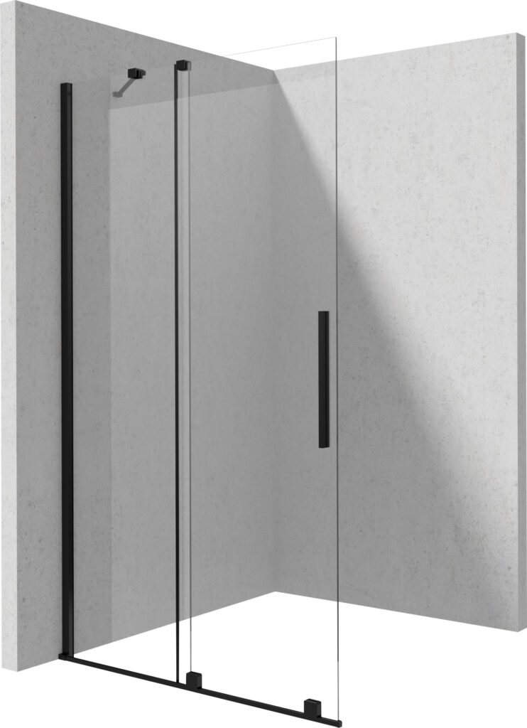 Ścianka prysznicowa walk-in 140 cm – przesuwna