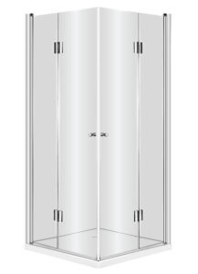 Kabina prysznicowa kwadratowa 90 cm