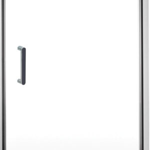 Drzwi prysznicowe wnękowe 80 cm – uchylne