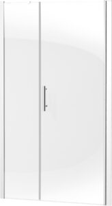 Drzwi prysznicowe wnękowe 90 cm – uchylne