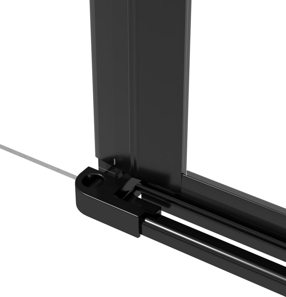 Komponent łączący drzwi ze ścianką walk-in – do zabudowy wnęki