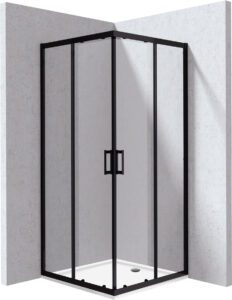 Kabina prysznicowa z brodzikiem kwadratowa 90×90 cm
