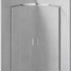 Kabina prysznicowa półokrągła 80×80 cm