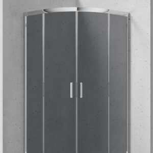 Kabina prysznicowa półokrągła 90×90 cm