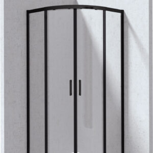 Kabina prysznicowa półokrągła 80×80 cm