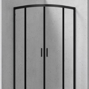 Kabina prysznicowa półokrągła 80×80 cm