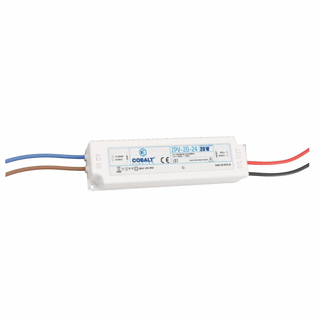 Zasilacz impulsowy do LED 20W IP67 AC230V, napięcie wyjściowe 24V