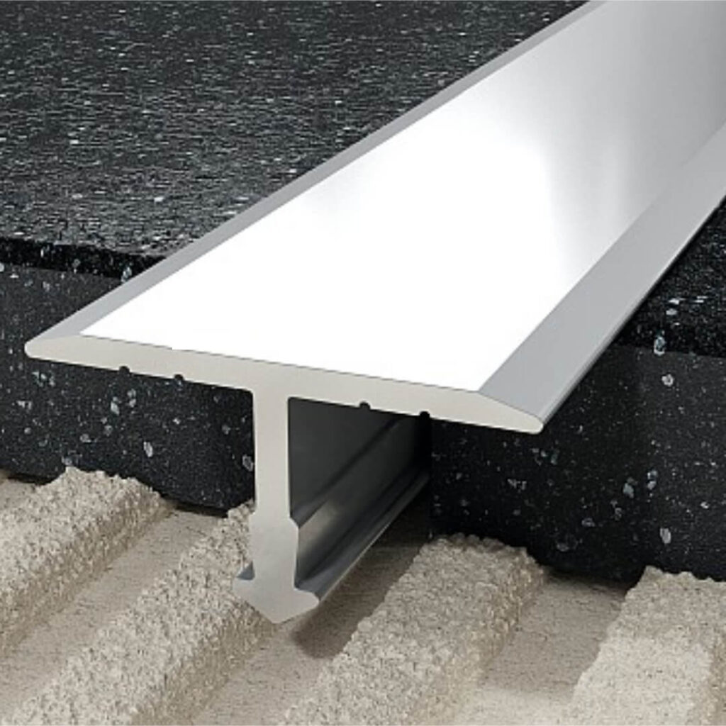 Profil T fugowy 18 mm, długość 250 cm aluminiowy, surowy