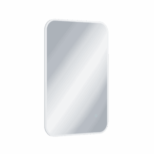 Lumiro lustro łazienkowe 100×70 cm prostokątne, oświetlenie LED mata grzewcza, rama akrylowa