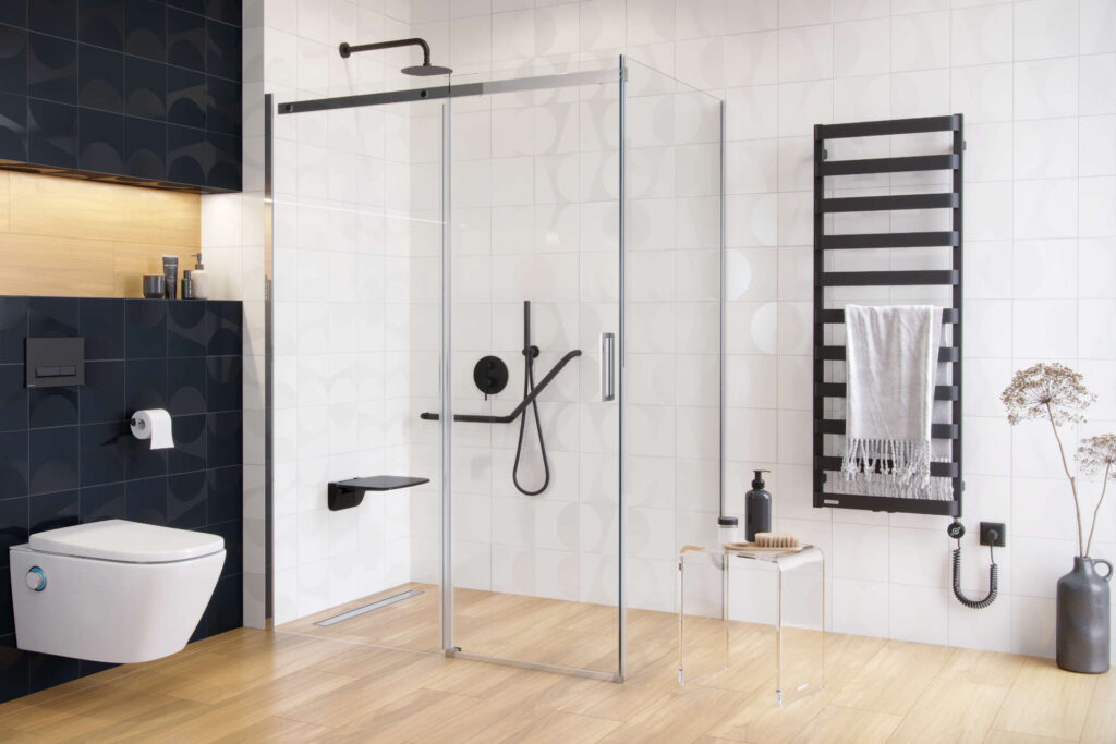 Westa Grzałka Elektryczna 800W Czarna RAL 9005 mat