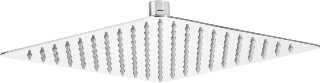 Głowica prysznicowa stalowa – 250×250 mm