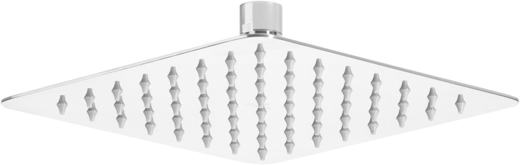 Głowica prysznicowa stalowa – 200×200 mm