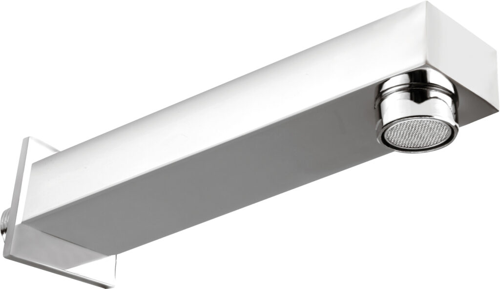 Wylewka wannowa kwadratowa – 176 mm