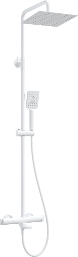 Deszczownica z baterią wannową termostatyczną