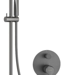 Zestaw prysznicowy podtynkowy z wylewką wannową