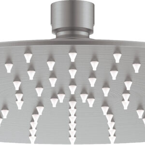 Głowica prysznicowa stalowa – okrągła