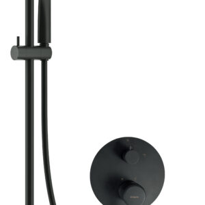 Zestaw prysznicowy podtynkowy z wylewką wannową