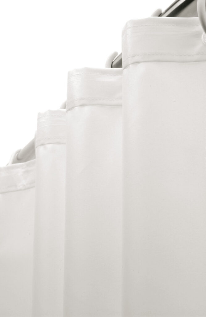 Zasłona prysznicowa uniwersalna 180 cm – 12 oczek