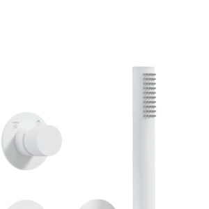 Zestaw prysznicowy podtynkowy z główką prysznicową