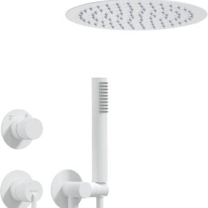 Zestaw prysznicowy podtynkowy z głowicą prysznicową