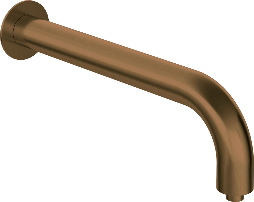 Wylewka prysznicowa ścienna – 380 mm