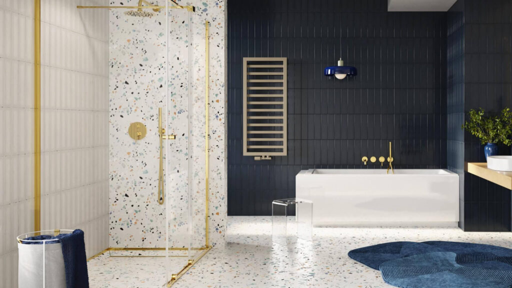 Brego grzejnik łazienkowy 115×50 cm, cappuccino