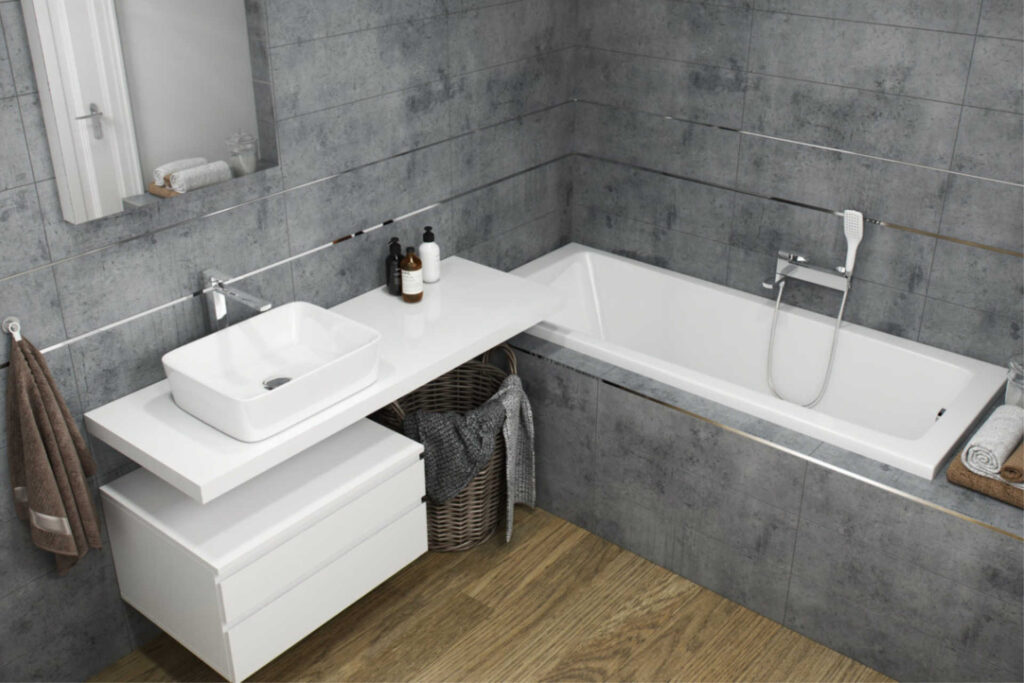 Profil J licowy owalny 10 mm długość 250 cm, aluminiowy, surowy