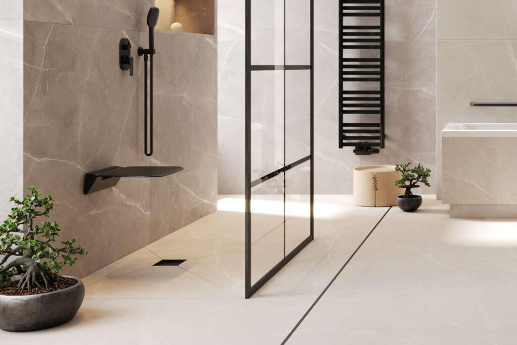 Profil T fugowy 14 mm, długość 250 cm aluminiowy, malowany proszkowo, czarny mat