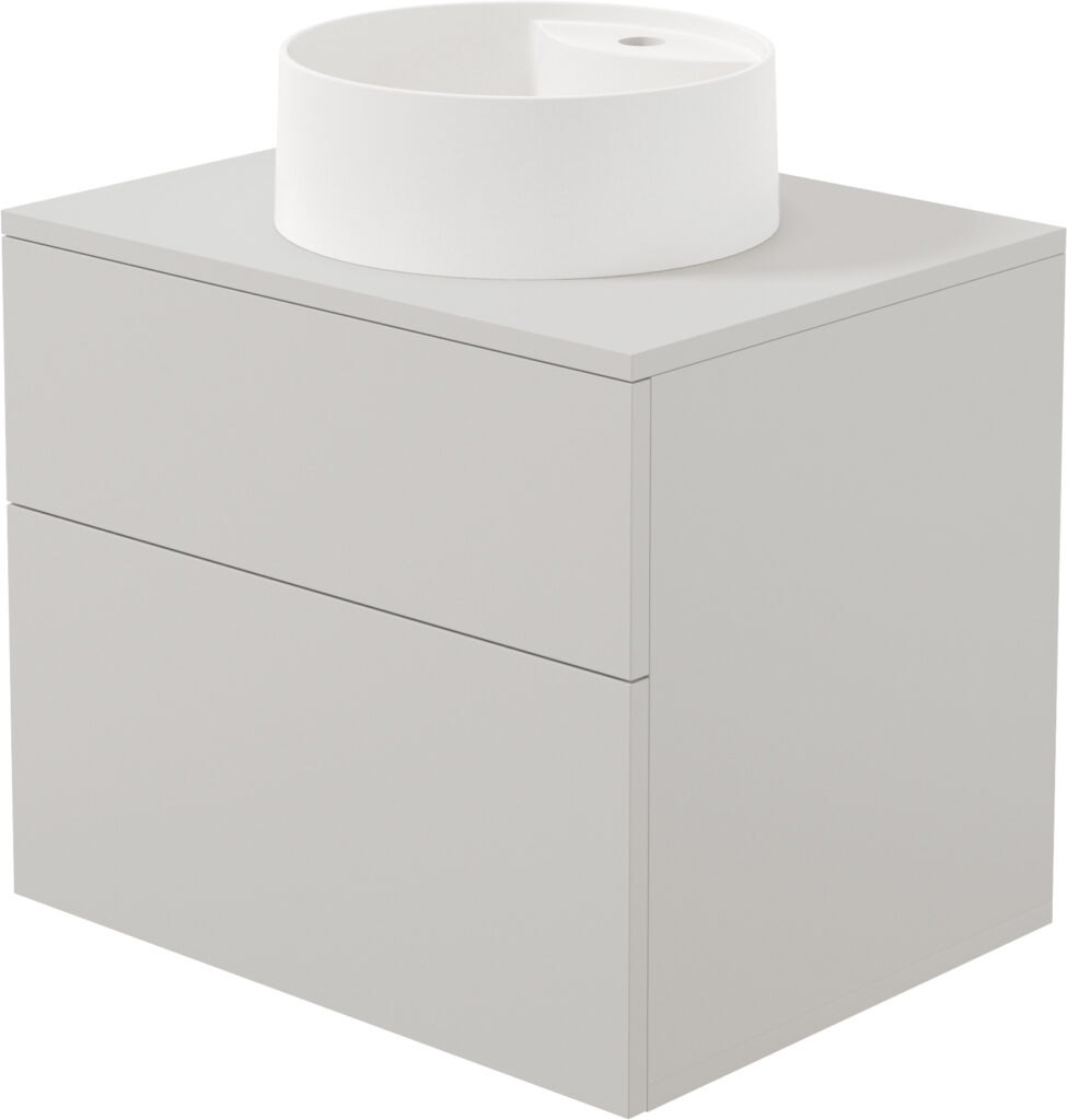 Szafka umywalkowa z umywalką granitową – 360 mm