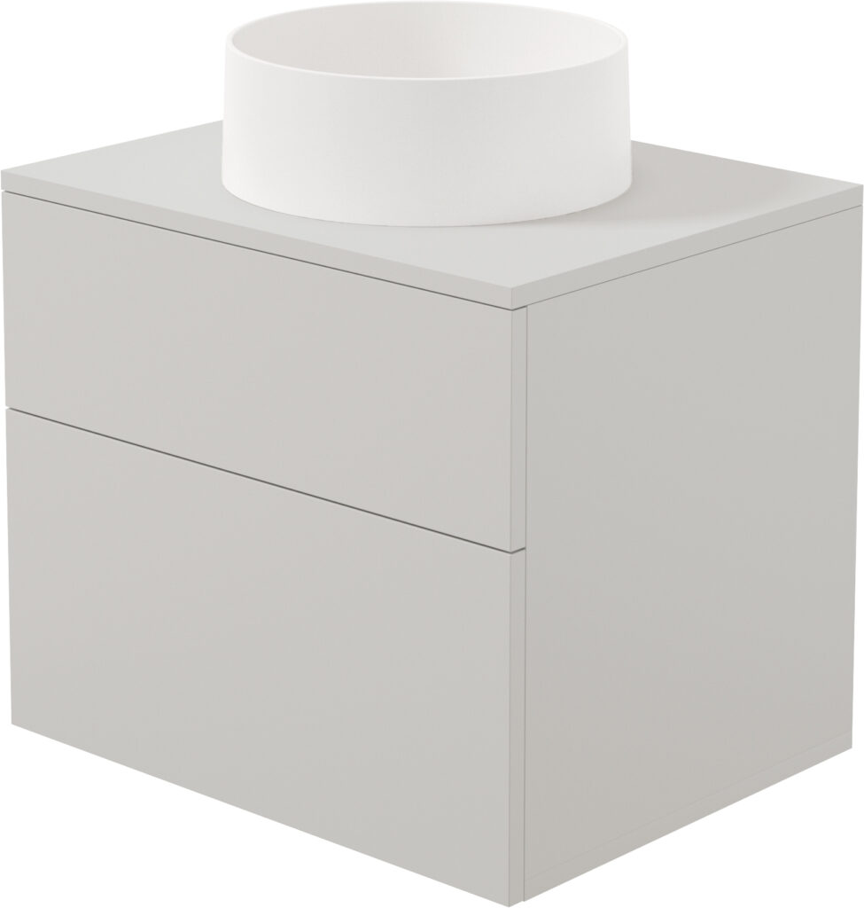 Szafka umywalkowa z umywalką granitową – 360 mm