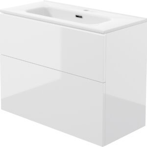 Szafka umywalkowa z umywalką – 80 cm