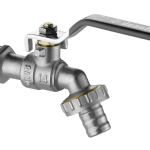 Zawór kulowy czerpalny ogrodowy z adapterami – 1/2″