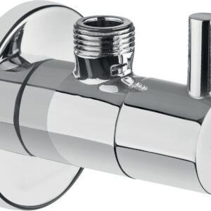 Zawór kątowy z głowicą ceramiczną 1/2″ – 3/8″ – okrągły