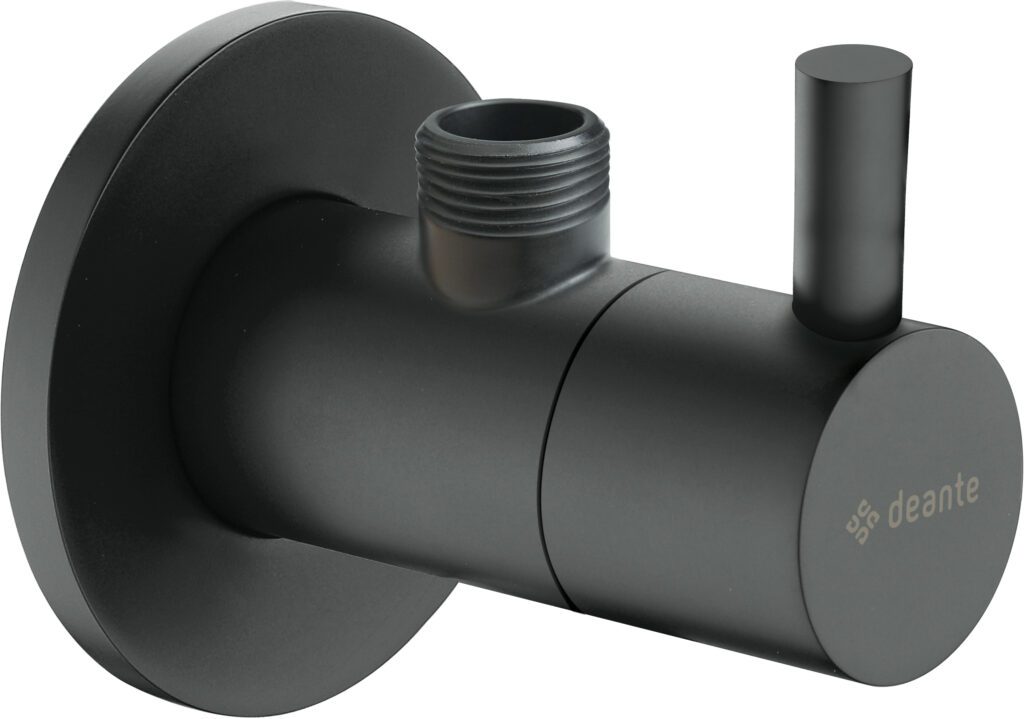 Zawór kątowy z głowicą ceramiczną 1/2″ – 3/8″ – okrągły