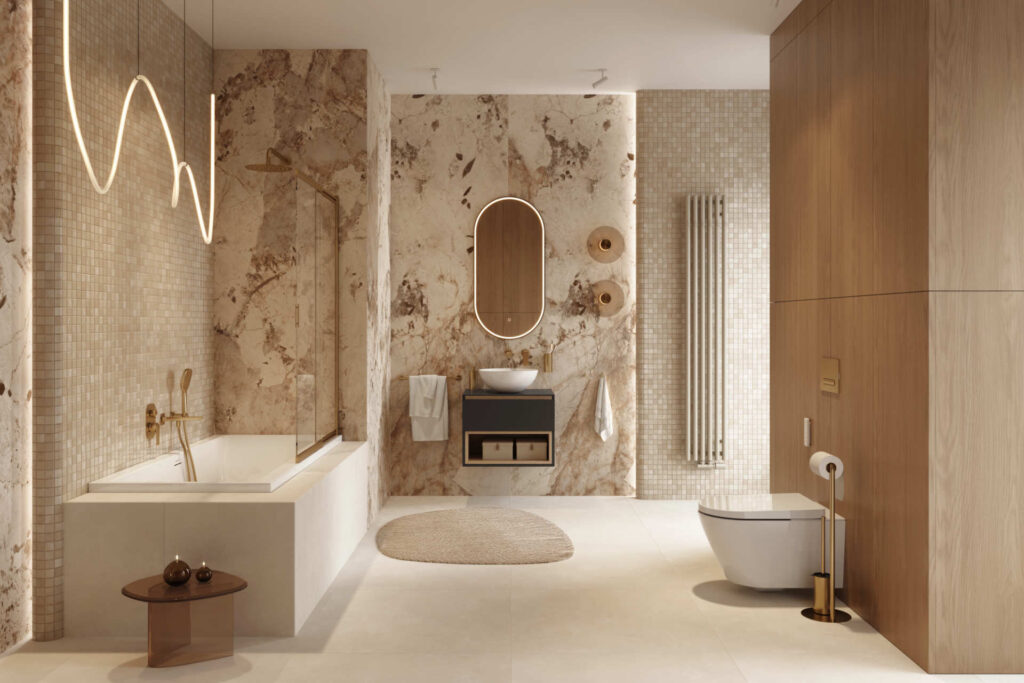 Verdi grzejnik łazienkowy pionowy 180×18 cm, 4 profile z haczykami, biały soft