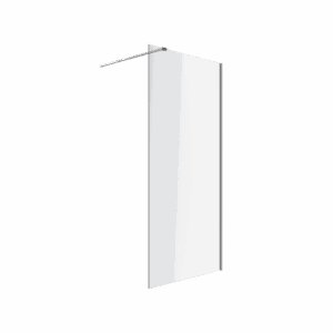 Vidoq walk-in ścianka prysznicowa prosta 90×200 cm, powłoka Clean Control, chrom