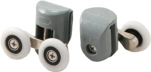 Rolki górne podwójne do szyb 5 mm – FI 23 mm