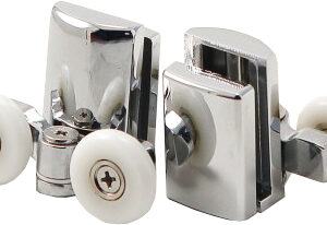 Rolki dolne podwójne do szyb 6 mm – FI 23 mm