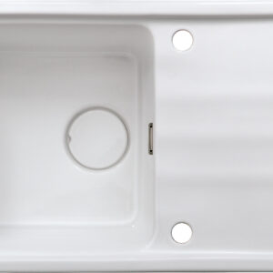 Zlewozmywak ceramiczny 1-komorowy z ociekaczem