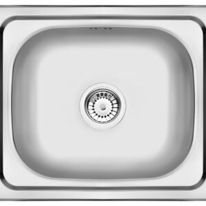 Zlewozmywak stalowy 1-komorowy