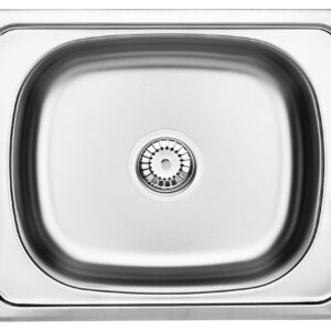 Zlewozmywak stalowy 1-komorowy