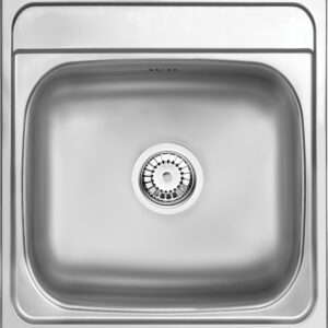 Zlewozmywak stalowy 1-komorowy