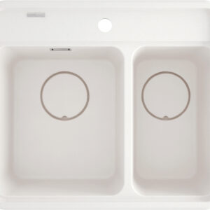 Zlewozmywak granitowy 1.5-komorowy